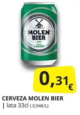 Supermercados MAS MOLEN BIER Cerveza oferta