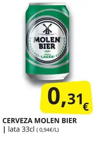 Supermercados MAS MOLEN BIER Cerveza oferta