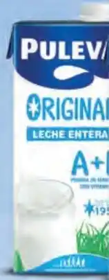 Supermercados MAS PULEVA Leche entera oferta