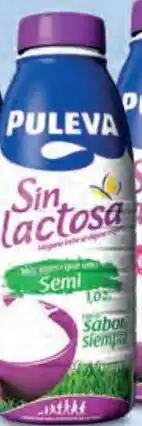 Supermercados MAS PULEVA Leche mañanas ligeras semi oferta