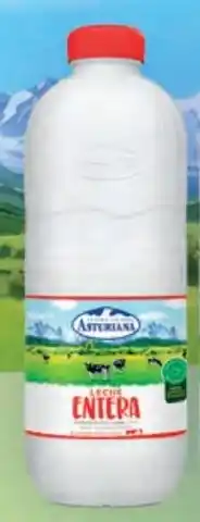 Supermercados MAS ASTURIANA Leche Entera oferta