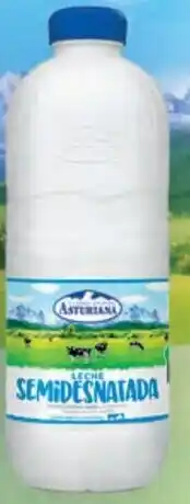 Supermercados MAS ASTURIANA Leche Semi oferta