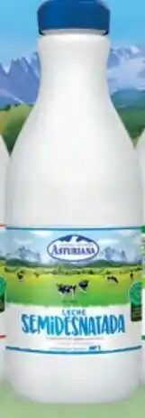 Supermercados MAS ASTURIANA Leche Semi oferta