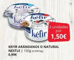 Supermercados MAS NESTLE Kefir arándanos o natural oferta