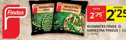 Supermercados MAS FINDUS Guisantes finos o menestra oferta