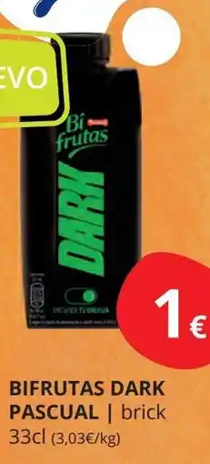 Supermercados MAS PASCUAL Bifrutas dark oferta