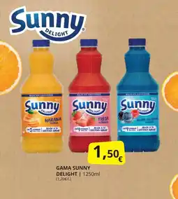 Supermercados MAS SUNNY Gama delight oferta