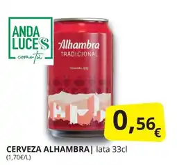 Supermercados MAS ALHAMBRA❘ Cerveza oferta