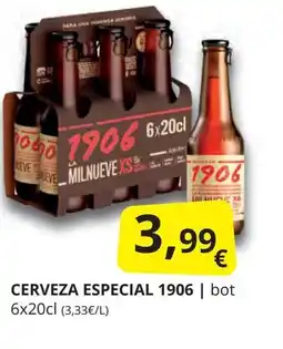 Supermercados MAS 1906  Cerveza especial oferta