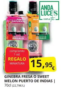 Supermercados MAS Ginebra fresa o sweet melon puerto de indias oferta