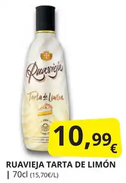 Supermercados MAS RUAVIEJA Tarta de limón oferta