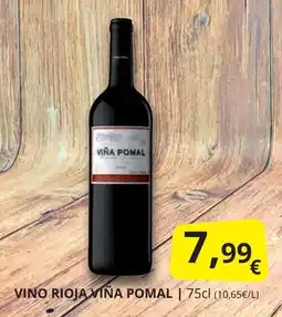 Supermercados MAS VIÑA POMAL Vino rioja oferta