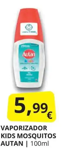 Supermercados MAS AUTAN Vaporizador kids mosquitos oferta