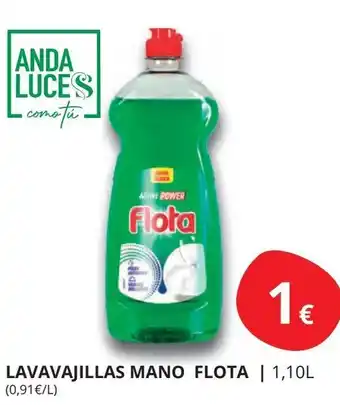 Supermercados MAS FLOTA Lavavajillas mano oferta