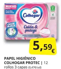 Supermercados MAS COLHOGAR Papel higiénico protec oferta
