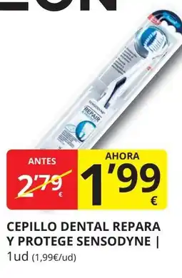 Supermercados MAS SENSODYNE Cepillo dental repara y protege oferta