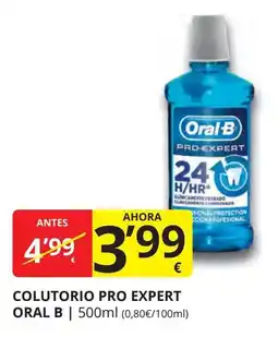 Supermercados MAS ORAL -B Colutorio pro expert oferta