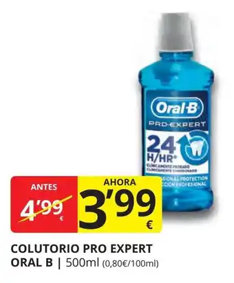 Supermercados MAS ORAL -B Colutorio pro expert oferta