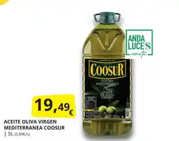 Supermercados MAS COOSUR Aceite oliva virgen mediterranea oferta