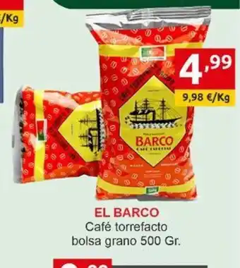Supermercados Extremadura EL BARCO Café torrefacto bolsa grano oferta