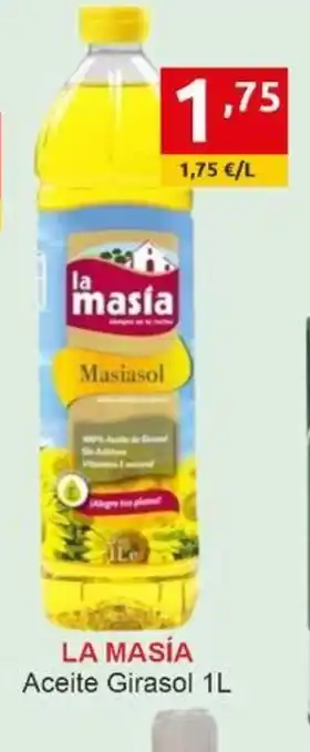 Supermercados Extremadura LA MASÍA Aceite Girasol oferta
