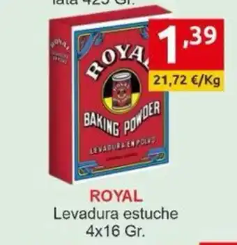 Supermercados Extremadura ROYAL Levadura estuche oferta
