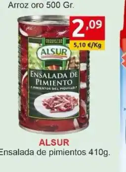 Supermercados Extremadura ALSUR Ensalada de pimientos oferta