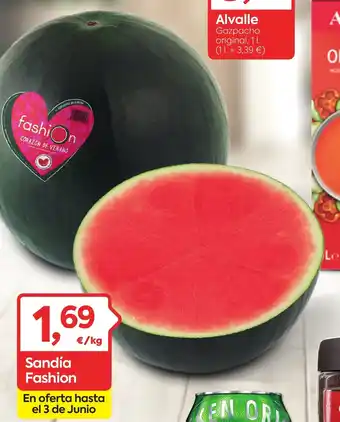 Suma Supermercados Sandía Fashion oferta