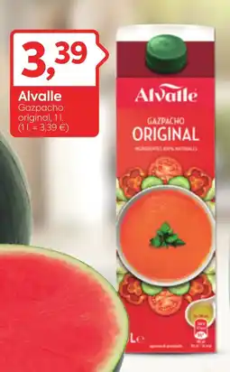 Suma Supermercados ALVALLE Gazpacho original oferta