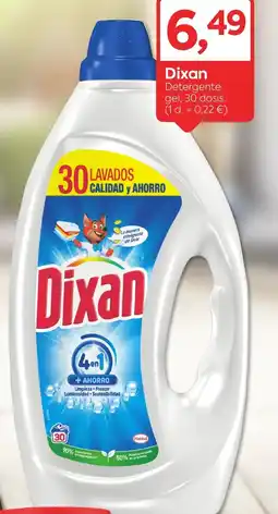 Suma Supermercados DIXAN Detergente gel 30 dosis oferta