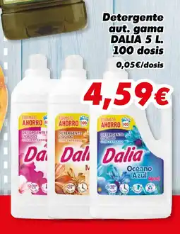 Supermercados Piedra DALIA Detergente aut gama oferta