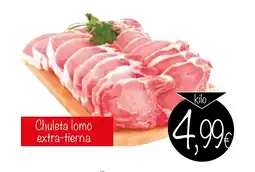 Supermercados Piedra Chuleta lomo extra-tierna oferta