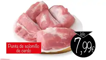 Supermercados Piedra Punta de solomillo de cerdo oferta