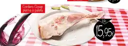 Supermercados Piedra Cordero Covap pierna o paleta oferta