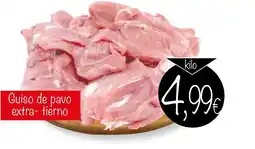 Supermercados Piedra Guiso de pavo extra- tierno oferta