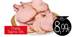 Supermercados Piedra Chuleta Sajonia Tello oferta