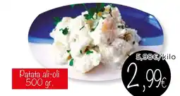 Supermercados Piedra Patata ali-oli oferta