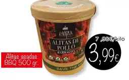 Supermercados Piedra Alitas asadas BBQ oferta