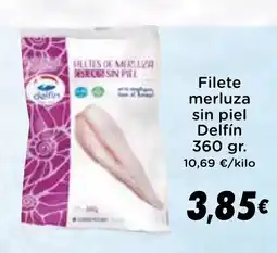 Supermercados Piedra DELFIN Filete merluza sin piel oferta