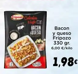 Supermercados Piedra FRIPOZO Bacon y queso oferta