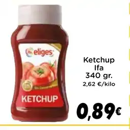 Supermercados Piedra Ketchup oferta