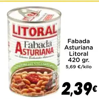 Supermercados Piedra LITORAL Fabada Asturiana oferta
