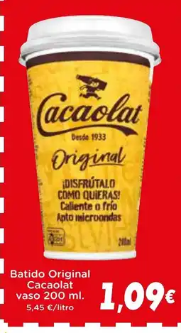 Supermercados Piedra CACAOLAT Batido Original oferta