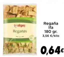 Supermercados Piedra Regaña oferta