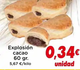 Supermercados Piedra Explosión cacao oferta