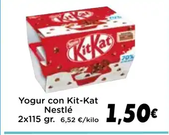 Supermercados Piedra KITKAT Yogur con oferta