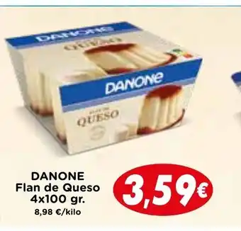 Supermercados Piedra DANONE Flan de Queso oferta