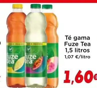 Supermercados Piedra FUZE TEA Té gama oferta