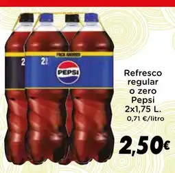 Supermercados Piedra PEPSI Refresco regular o zero oferta