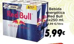 Supermercados Piedra RED BULL Bebida energética oferta